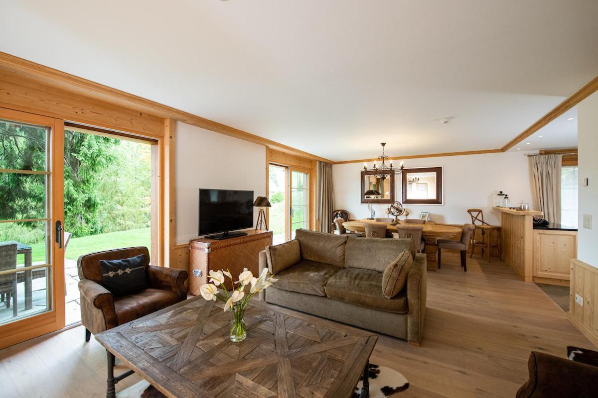 Chalet Royalp Hotel & Spa Villars-sur-Ollon Oda fotoğraf