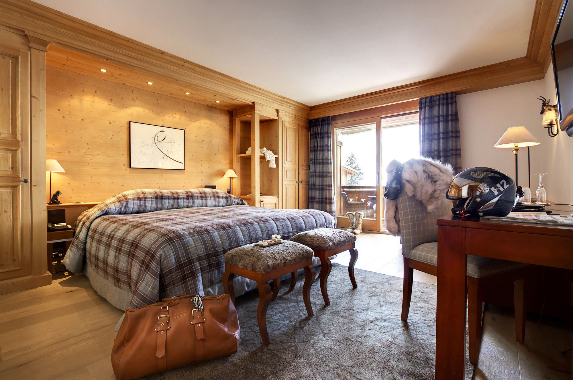 Chalet Royalp Hotel & Spa Villars-sur-Ollon Oda fotoğraf